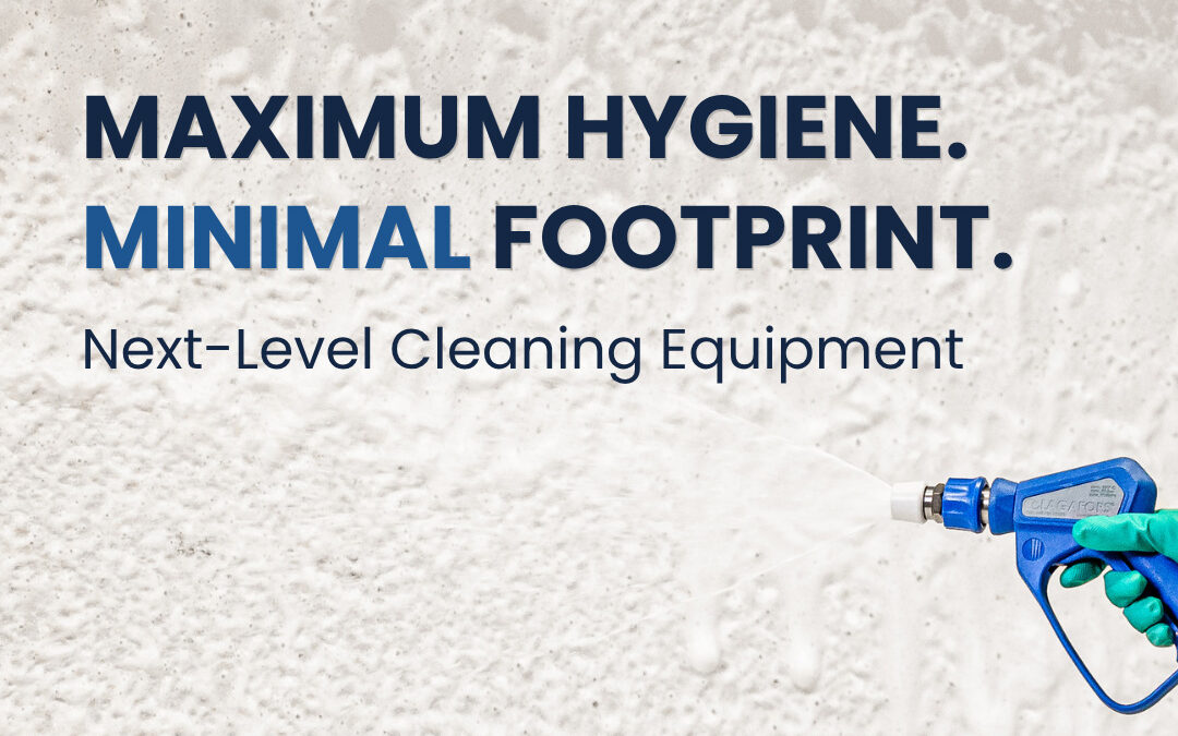 Maximal hygien. Minimalt fotavtryck.